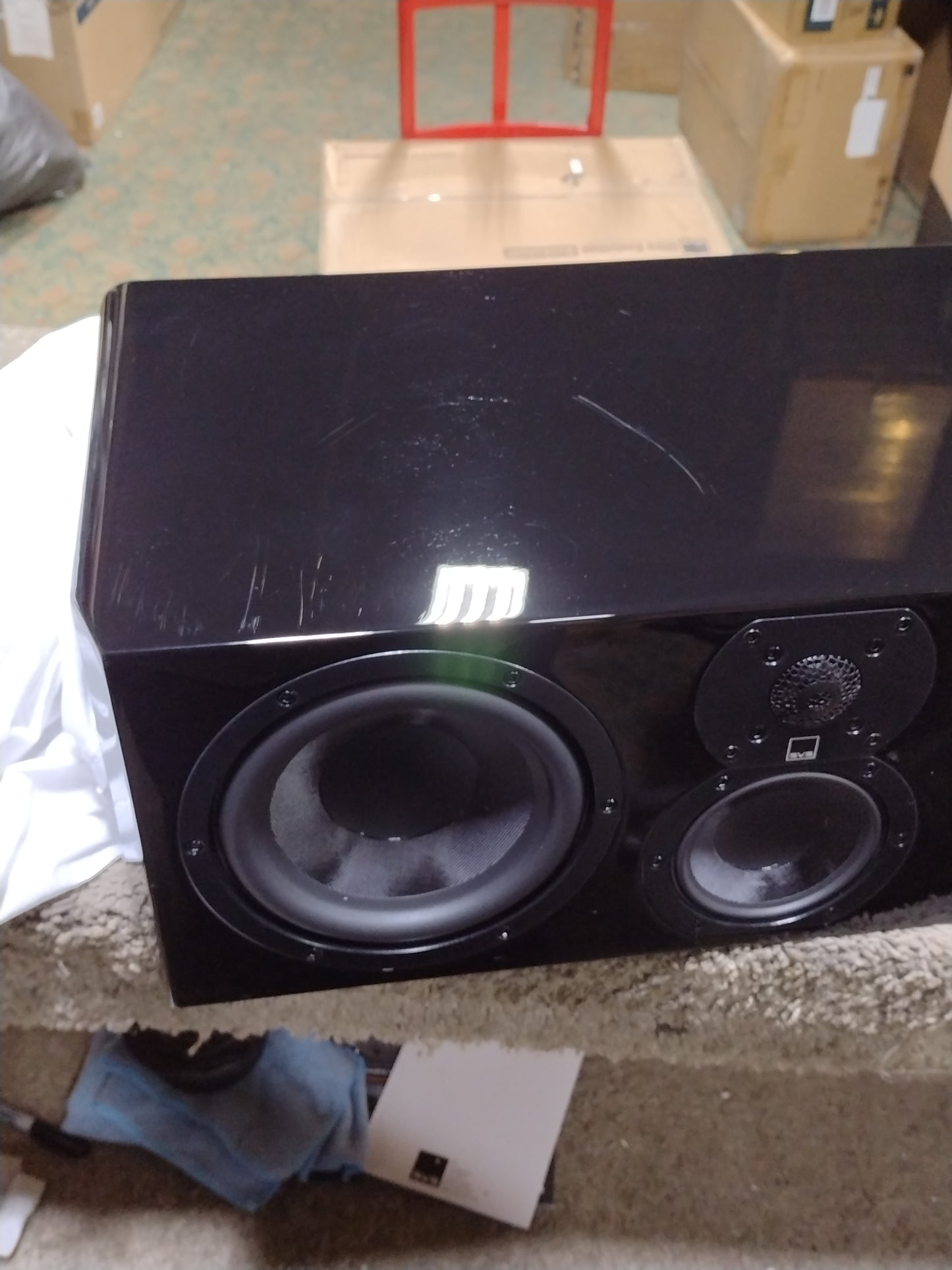 SVS Ultra Evolution Center - Piano Gloss Black - Outlet - 1700