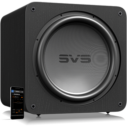 SB17-Ultra R|Evolution Subwoofer in Black Oak Veneer